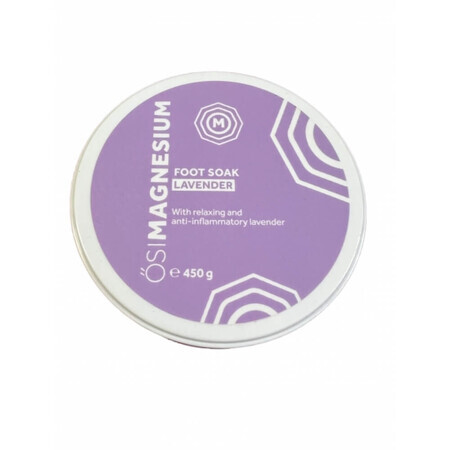 Magnesium badschilfers voor pijnlijke voeten, 450 g, Osimagnesium