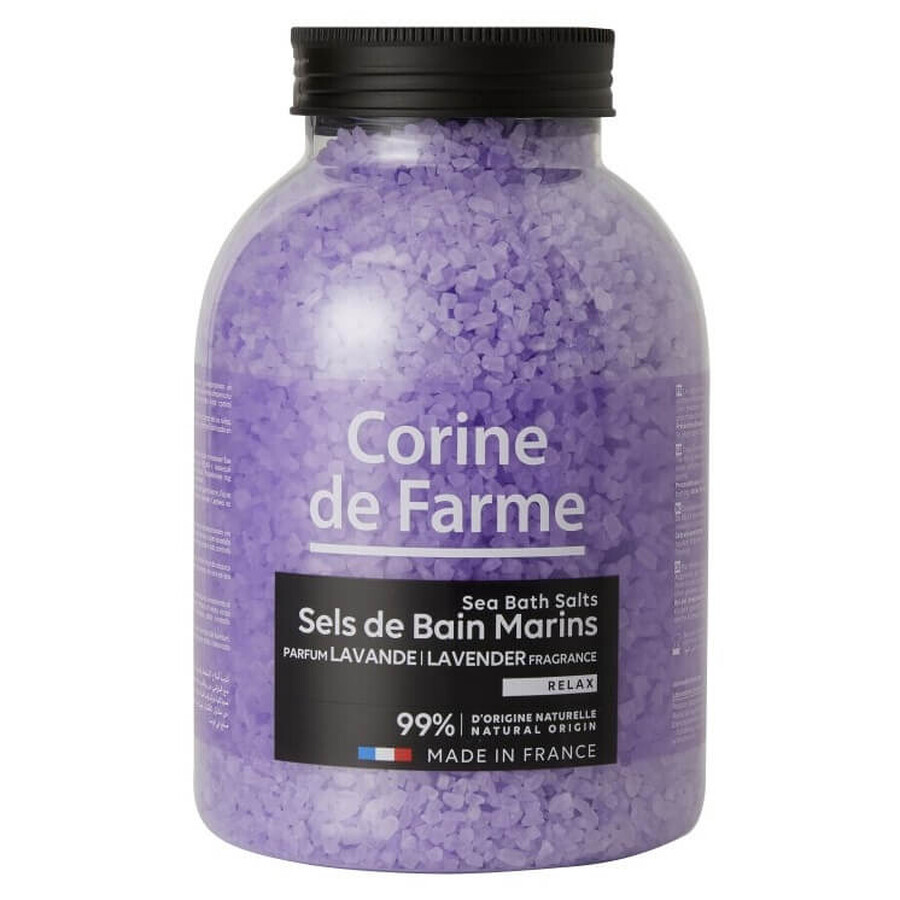 Lavendel geurend badzout Relax, 1.3 kg, Corine de Farme