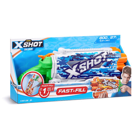 Waterpistool Skins Shotgun Water Camo, +5 jaar, X-Shot