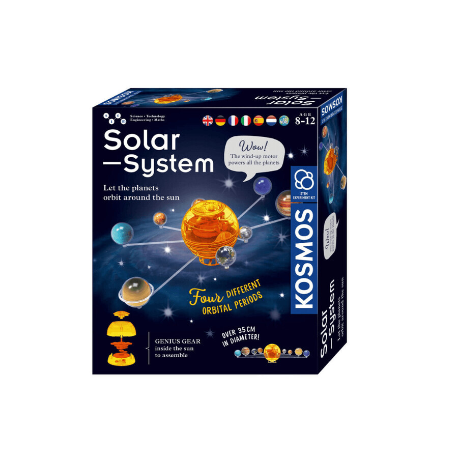 Kit de construcción de un sistema solar, + 8 años, Kosmos