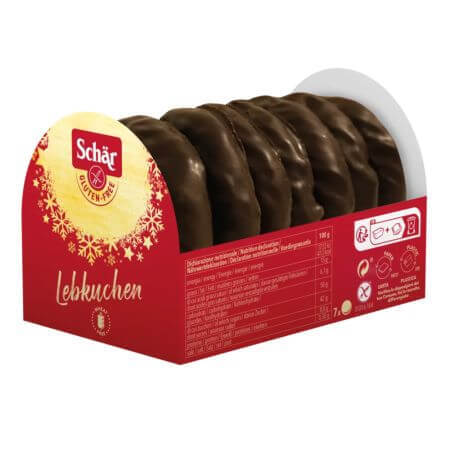 Glutenvrije Lebkuchen Lebkuchen, 200 g, Dr Schar