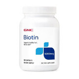 Biotine 5000 mcg (289413), 120 capsules, GNC