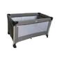 Stripe opklapbed, 0-36 maanden, Grey Melange Deluxe, Ding