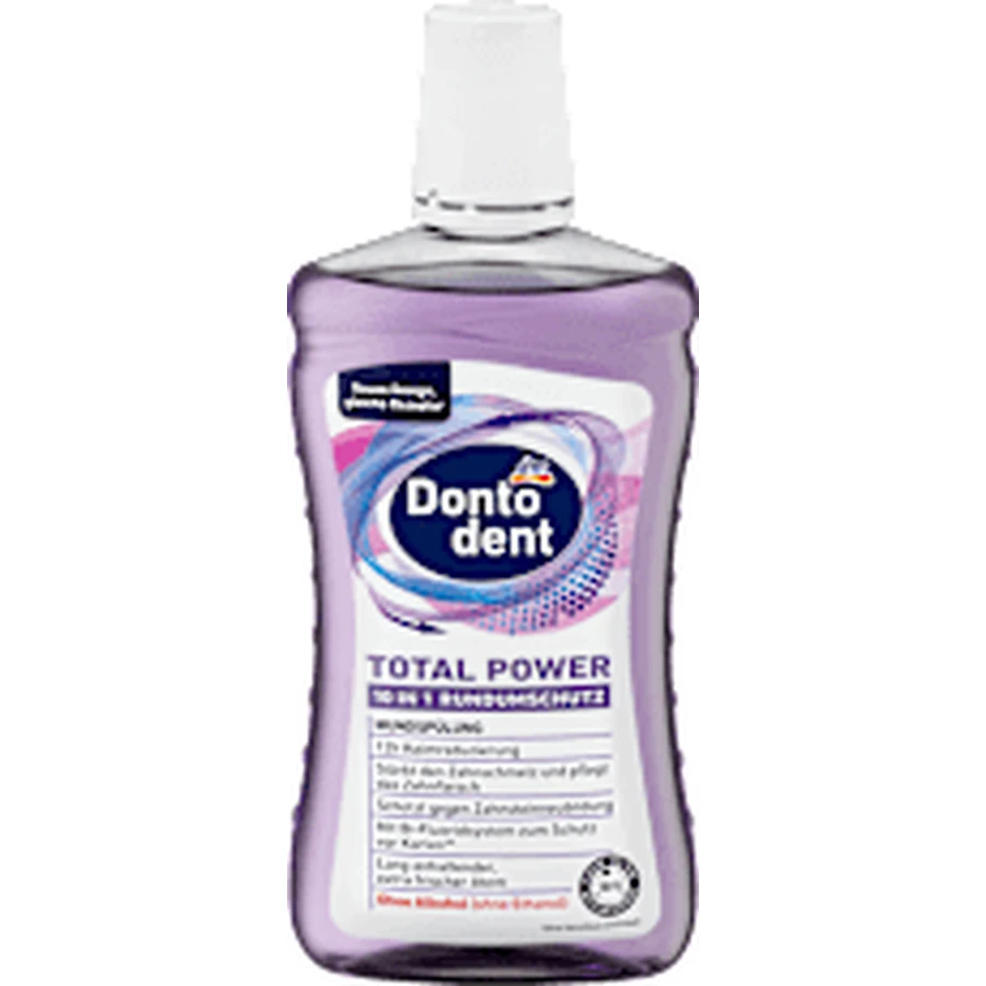 Dontodent Total Power Collutorio Total Power 10 in1 Protezione completa, 500 ml