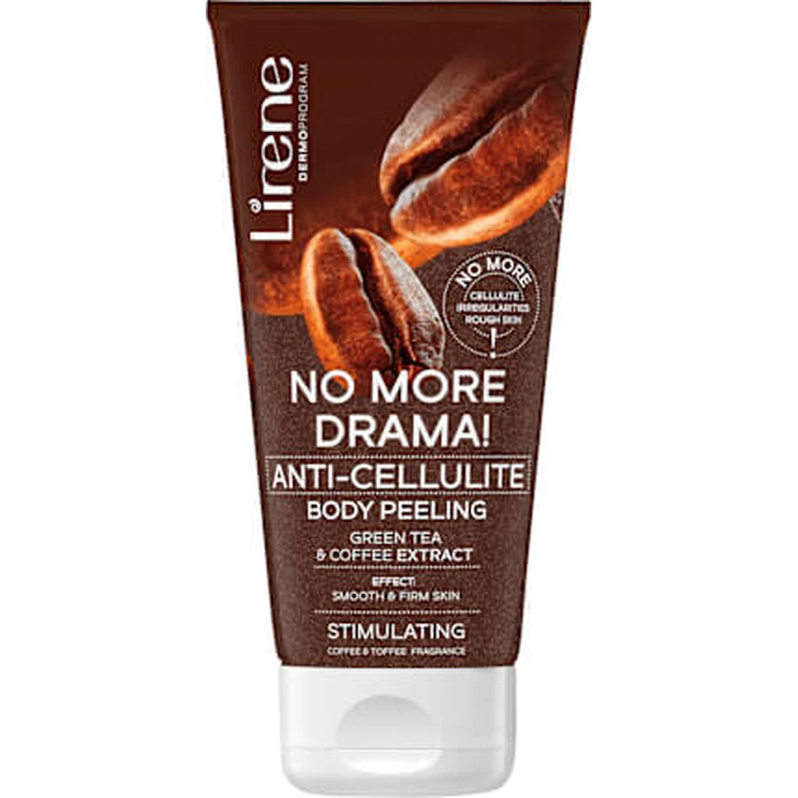 Lirene Anti-cellulitis lichaamsscrub met koffie-extract NO MORE DRAMA, 175 g