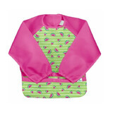 Bavoir imperméable avec manches et poche réversible, Green Watermelon, 2-4 ans, Green Sprouts