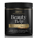 Beauty Help Ultra-Complex 9-in-1 Collageenformule met chocoladesmaak, 300 g, Zenyth
