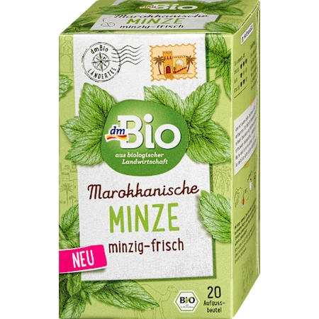 dmBio Kräutertee, marokkanische Minze