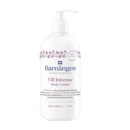 Body Lotion Oil Intense, 400 ml, Barnangen