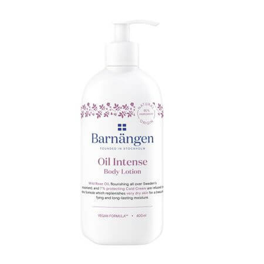 Body Lotion Oil Intense, 400 ml, Barnangen