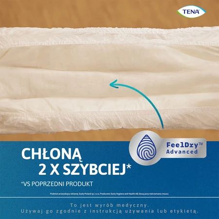 Tena Pants ProSkin, absorberende slip, maat S, 65-85 cm, Super, 12 stuks