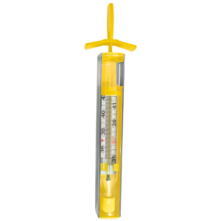 Pempa T80, kwikvrije glazen thermometer met loep