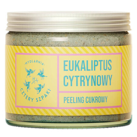 Cztery Szpaki, body scrub, lemon eucalyptus, 250 ml