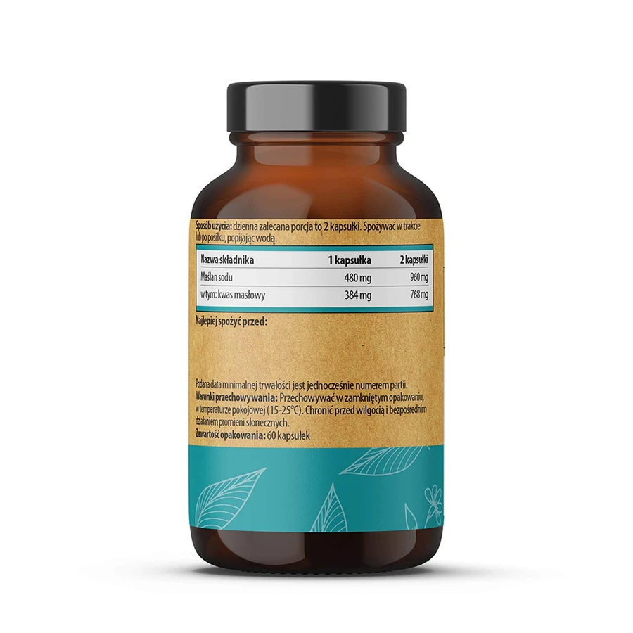 Simple Day Natriumbutyraat Forte, 60 capsules