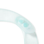 BabyOno, ultra-thin silicone bib, turquoise, from 6 months, 1 pc