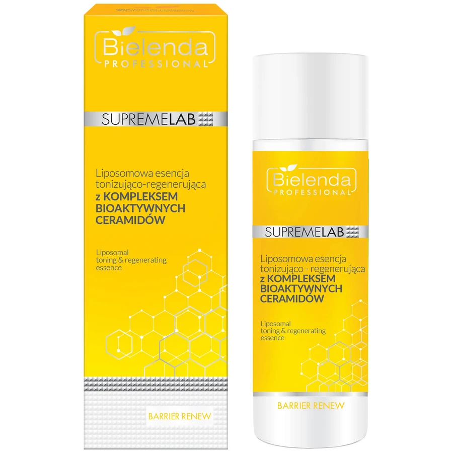 Bielenda Professional SupremeLAB Barrier Renew, verstevigende en regenererende liposomale essence met bioactief ceramidecomplex, 200 ml