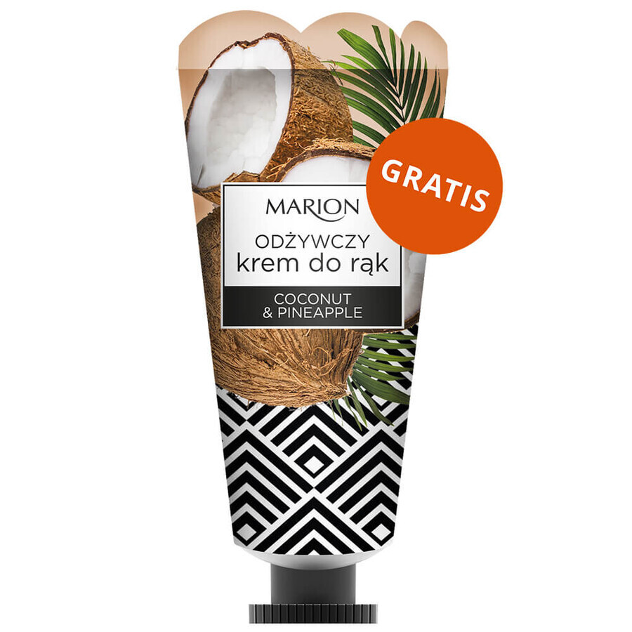 Marion Natura Silk silk spray, 130 ml + voedende handcrème met kokos en ananas, 50 ml gratis