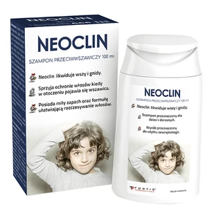 Neoclin, anti-jeuk shampoo voor kinderen en volwassenen, 100 ml