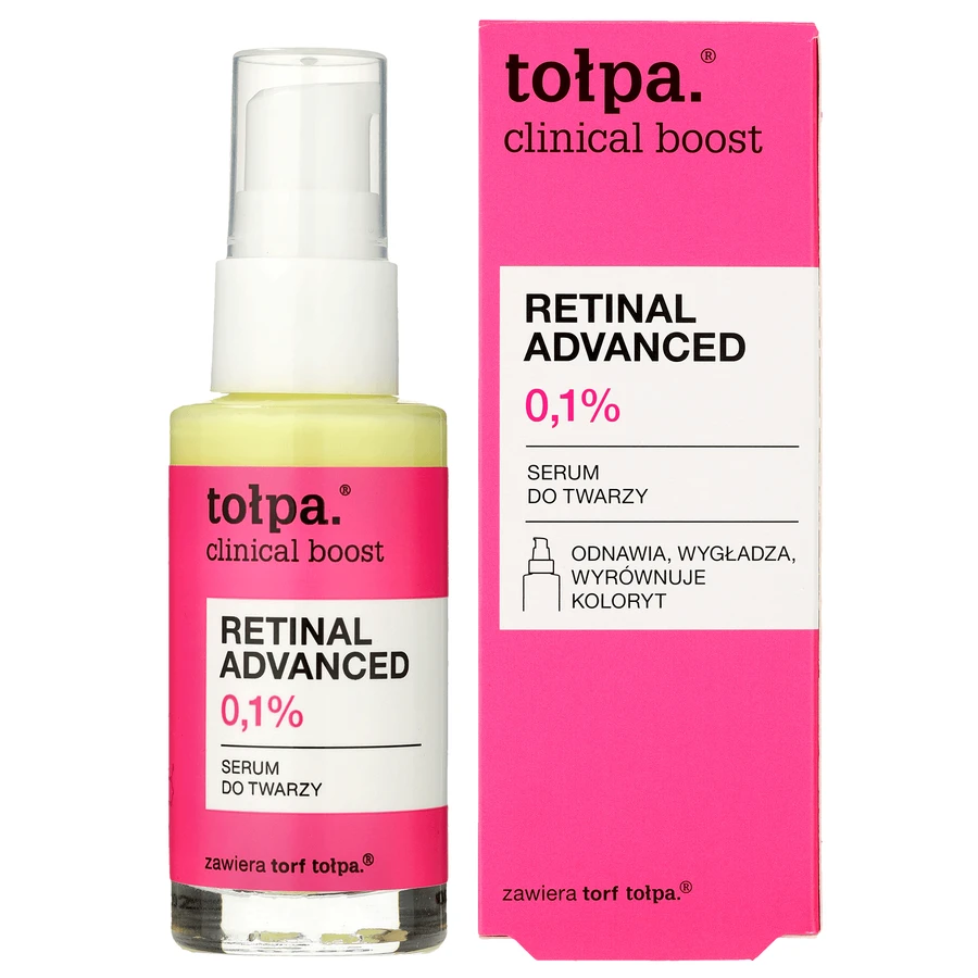 Tołpa Clinical Boost Retinal Advanced 0,1%, serum do twarzy, 30 ml: ceny i cechy