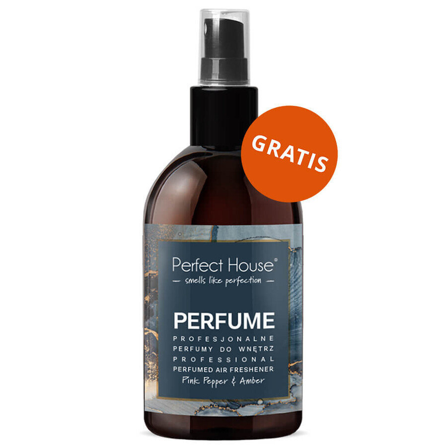 Perfect House Furniture, meubelreinigings- en onderhoudsmelk, 450 ml + interieurgeur, roze peper en amber, 100 ml gratis