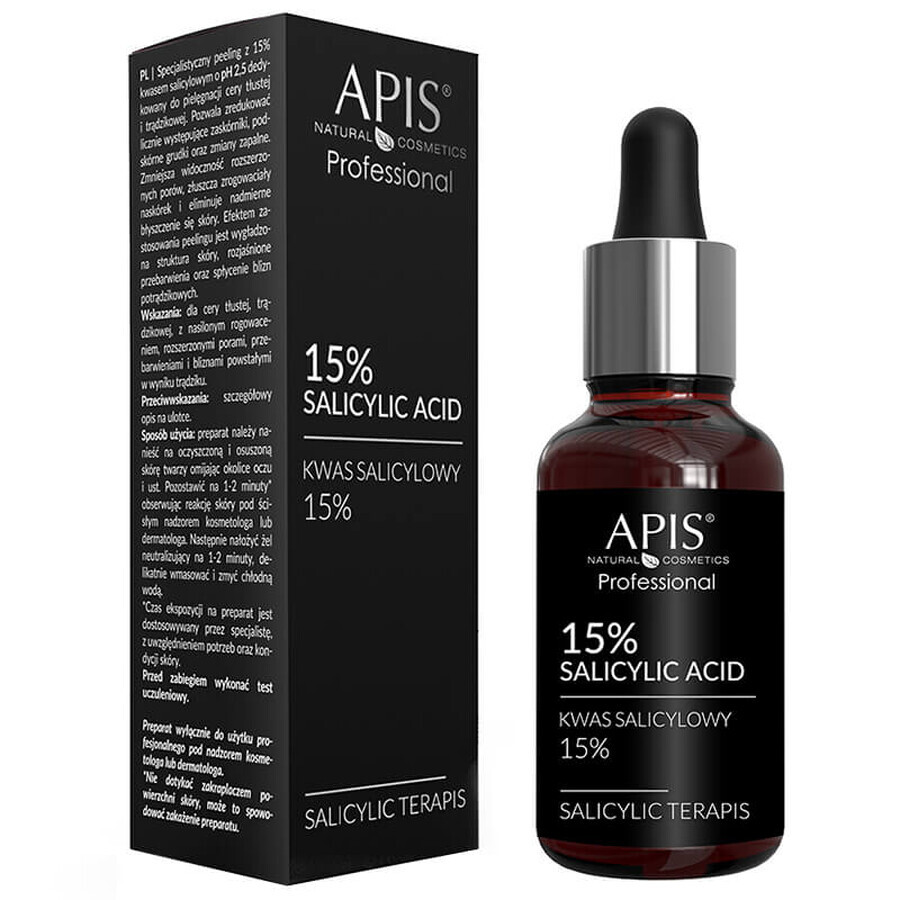 Apis Professional Salicylic acid 15%, specialized peeling, 30 ml