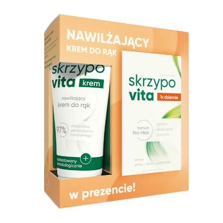 Set Skrzypovita 1 x daags, 42 filmomhulde tabletten + handcrème 50 ml gratis