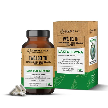 Lactoferrina Simple Day, 60 cápsulas