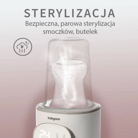 BabyOno 1599, elektroniczny podgrzewacz pokarmu i sterylizator : ceny i cechy