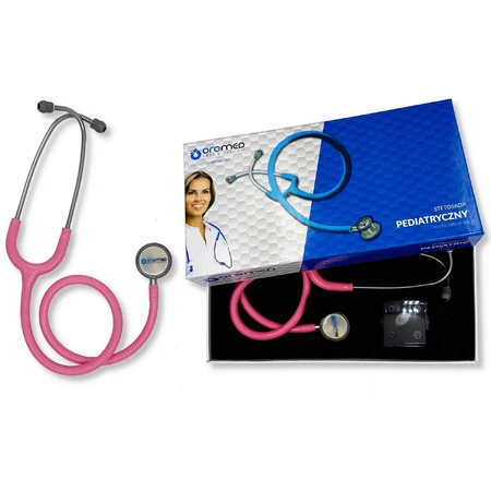Oromed Oro SF503, pediatric stethoscope, pink