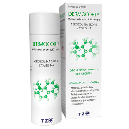 Dermocort 1.372 mg/g, suspension, cutaneous spray, 38.25 g