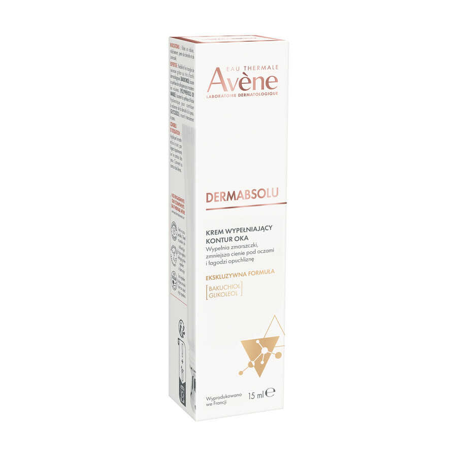 Avène DermAbsolu crème rajeunissante pour les yeux pour les peaux sensibles et matures, 15 ml