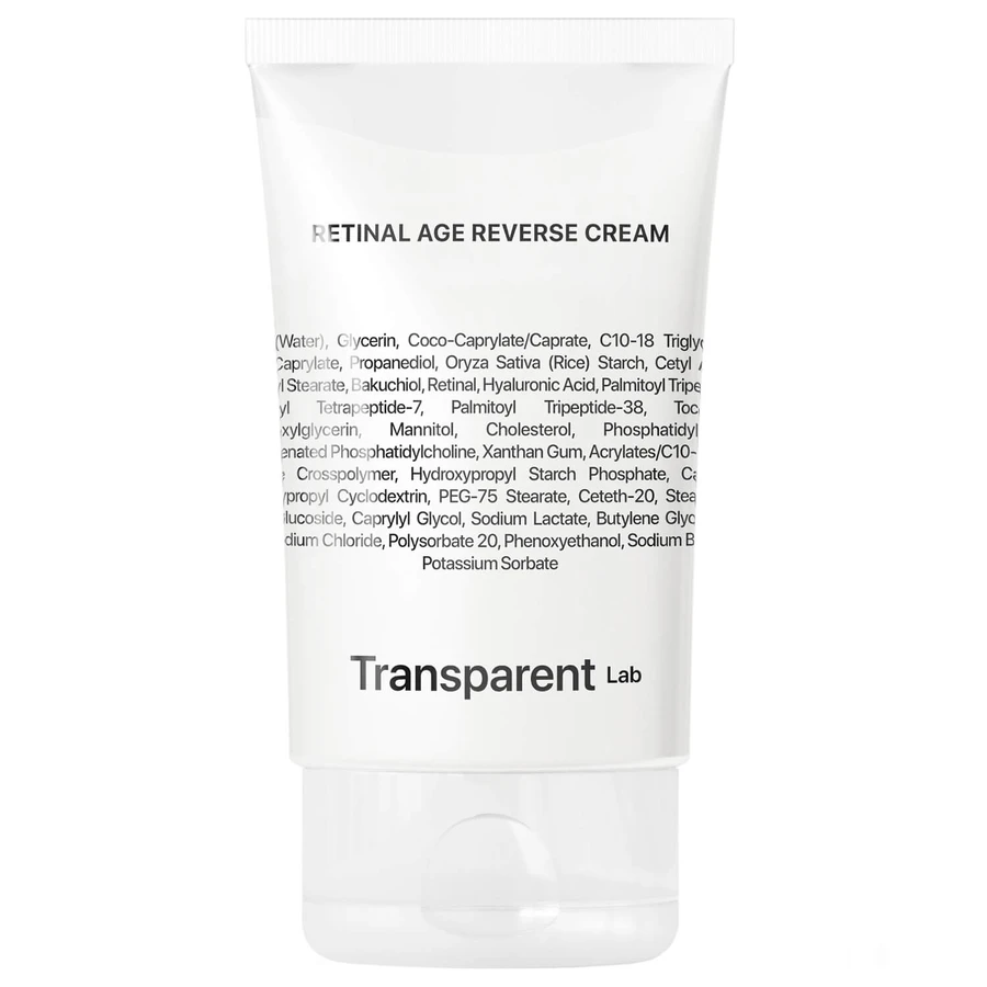Transparent Lab Retinal Age Reverse Cream, anti-verouderings gezichtscrème met retinal, 50 ml