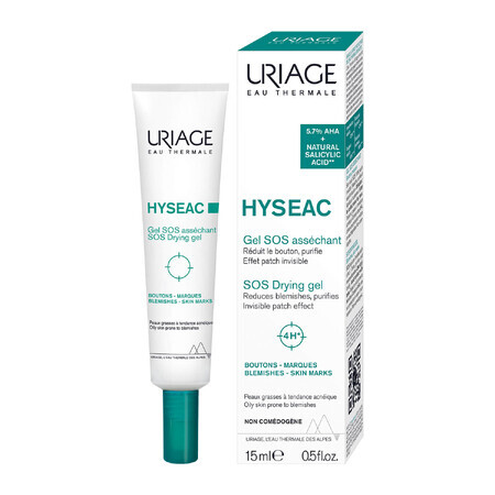 Uriage Hyseac, SOS gel tegen onvolkomenheden, 15 ml