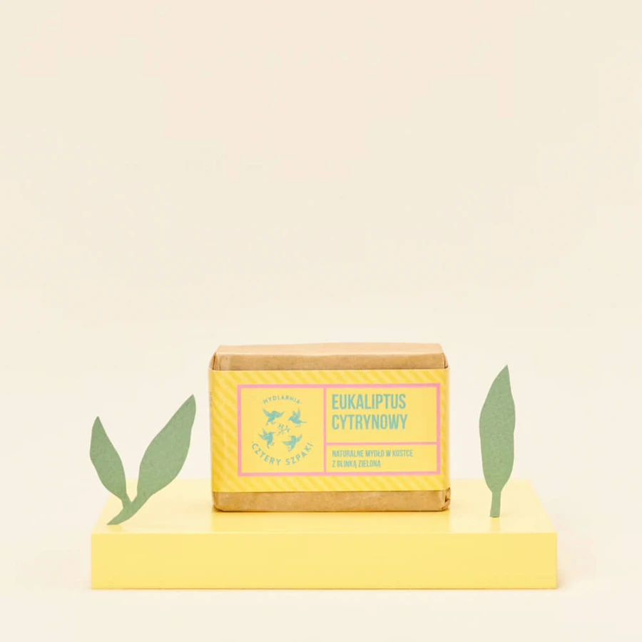 Four Pins, zeep, citroen eucalyptus, 110 g