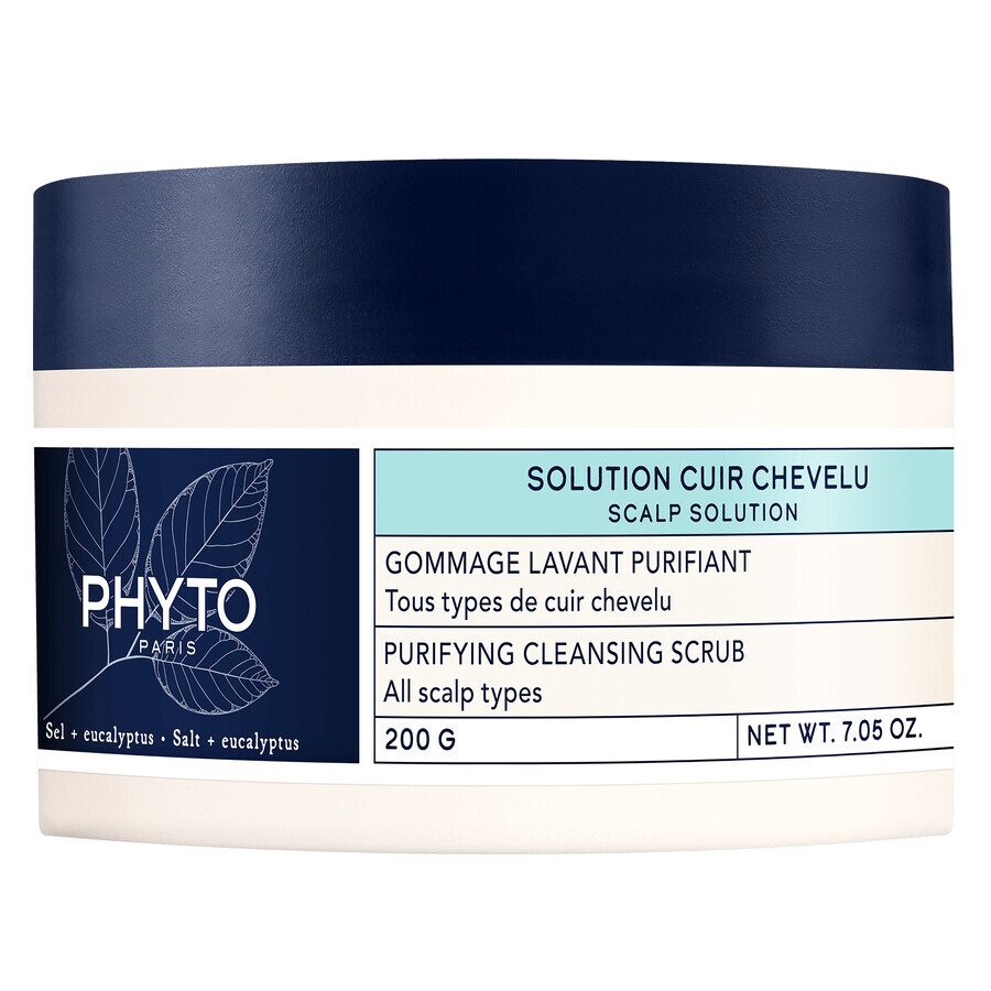 Phyto Scalp Solution, exfoliante para el cuero cabelludo, 200 g