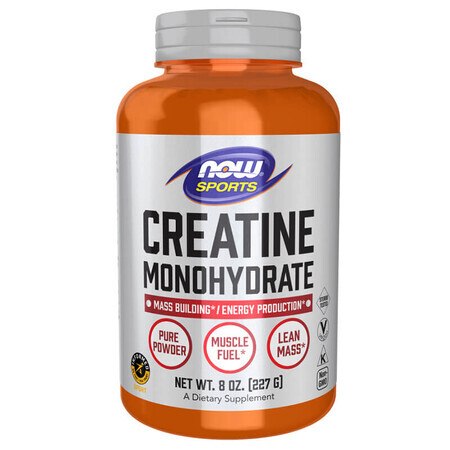 Now Sports Creatinemonohydraat, poeder, 227 g