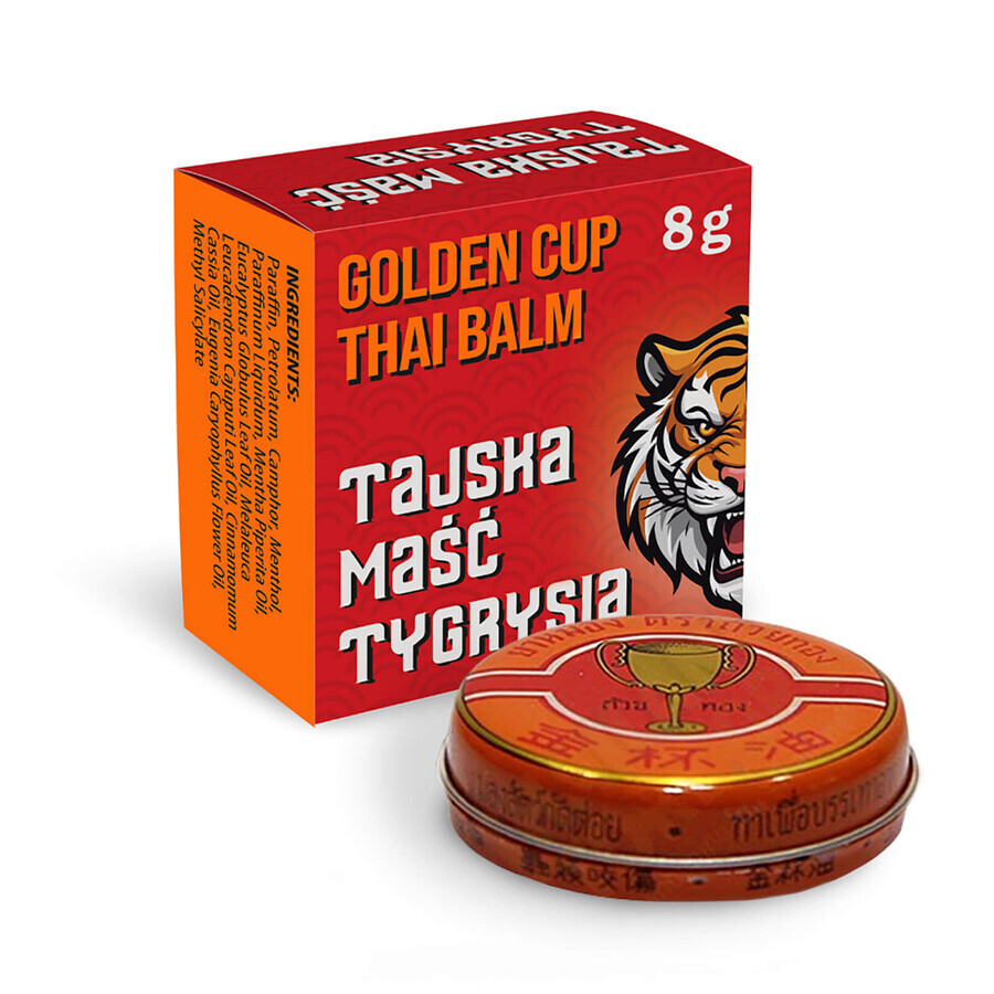 Golden Cup Balsem, Thaise tijgerzalf, 8 g