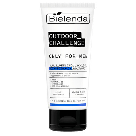 Bielenda Only for Men Outdoor Challenge gezichtspeeling 150 ml