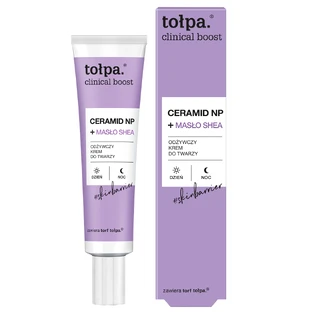 Tolpa Clinical Boost Ceramide NP + beurre de karité crème nourrissante pour le visage 40 ml