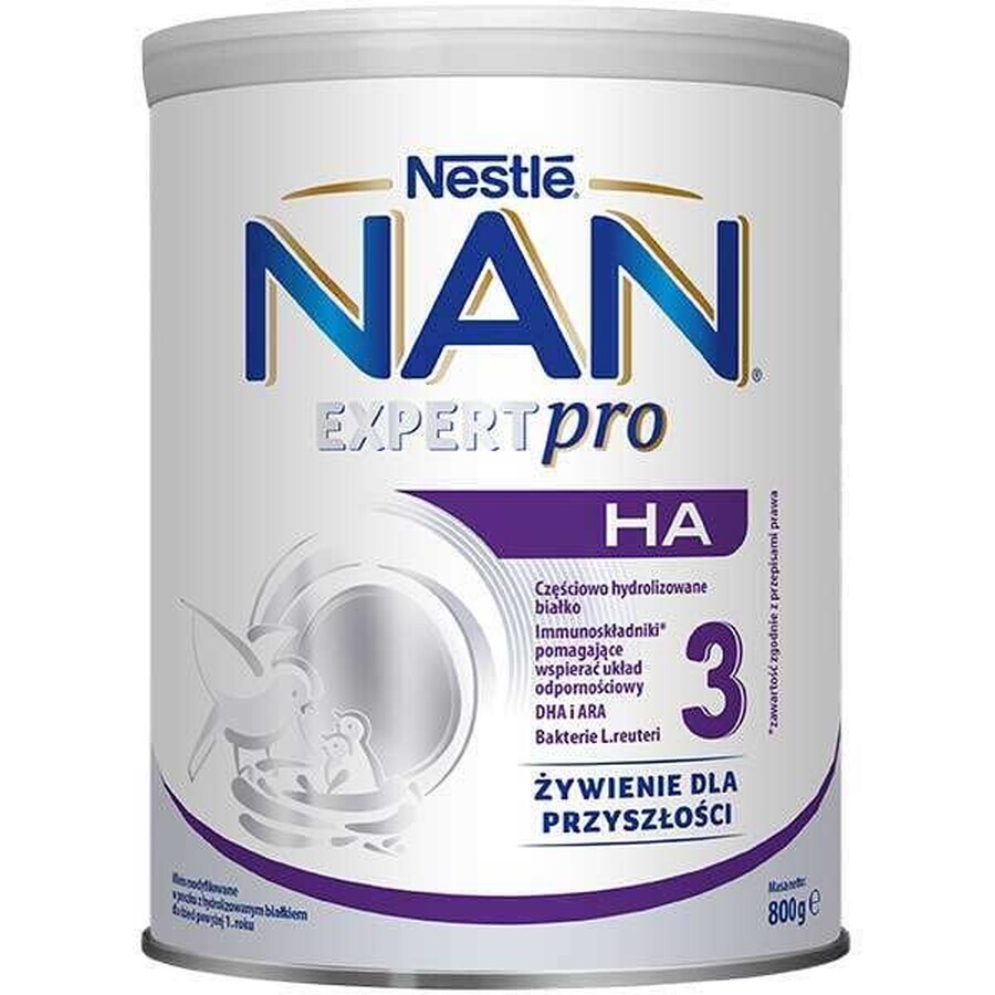 Nestle NAN Expertpro HA 3, modified milk for children over 1 year, 6 x 800 g