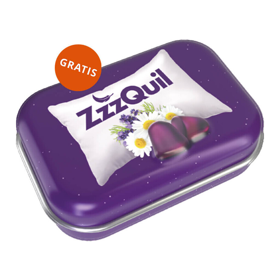 ZzzQuil Nature, jelly beans, 60 stuks + gratis reisdoos voor jelly beans