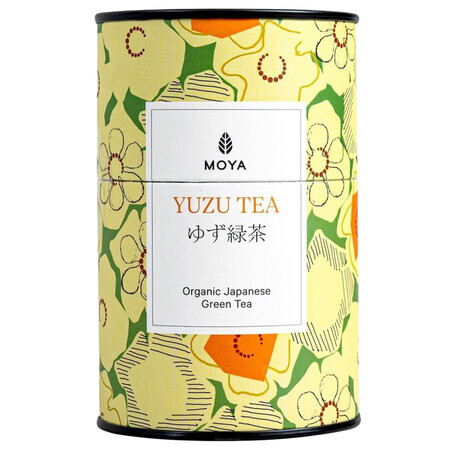 Ceai Moya Yuzu, ceai verde japonez organic, 60 g