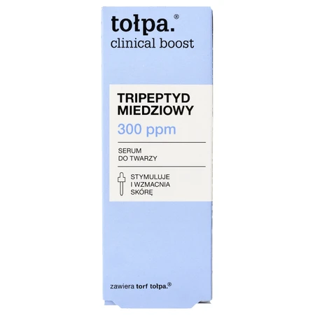 Tolpa Clinical Boost koper tripeptide gezichtsserum 30 ml
