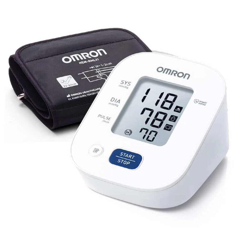 Omron M2+ automatic upper arm blood pressure monitor