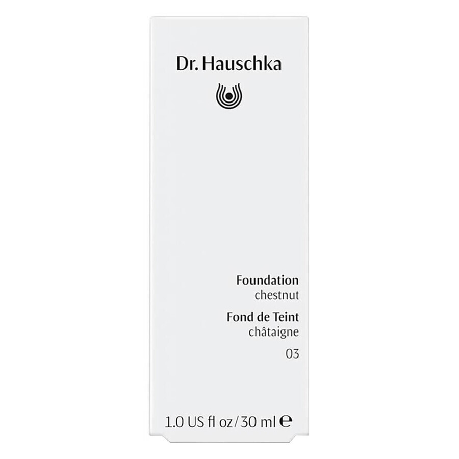 Dr Hauschka foundation, 03 bruin, 30 ml