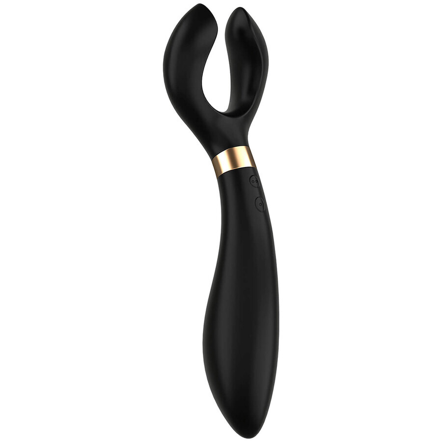 Satisfyer Endless Fun, multifunctionele vibrator, zwart