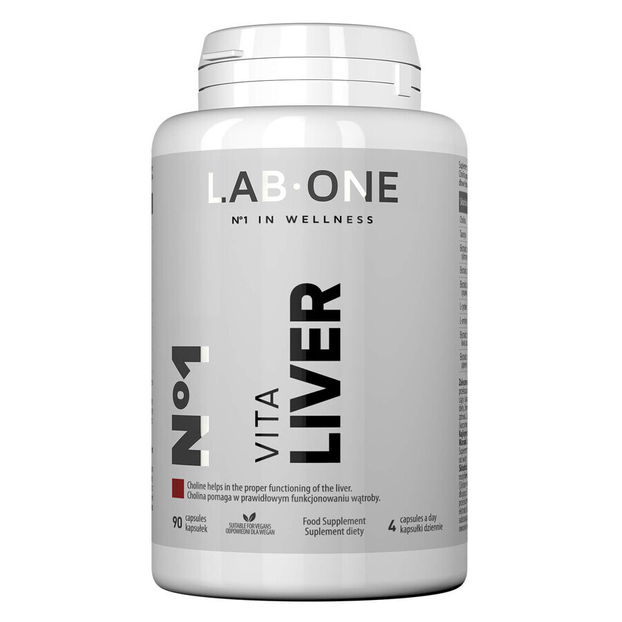 Lab One No1 Vita Liver, 90 capsules