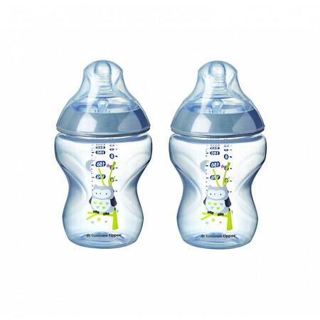 Eulenflasche, 260 ml, 2 Stück, Tommee Tippee