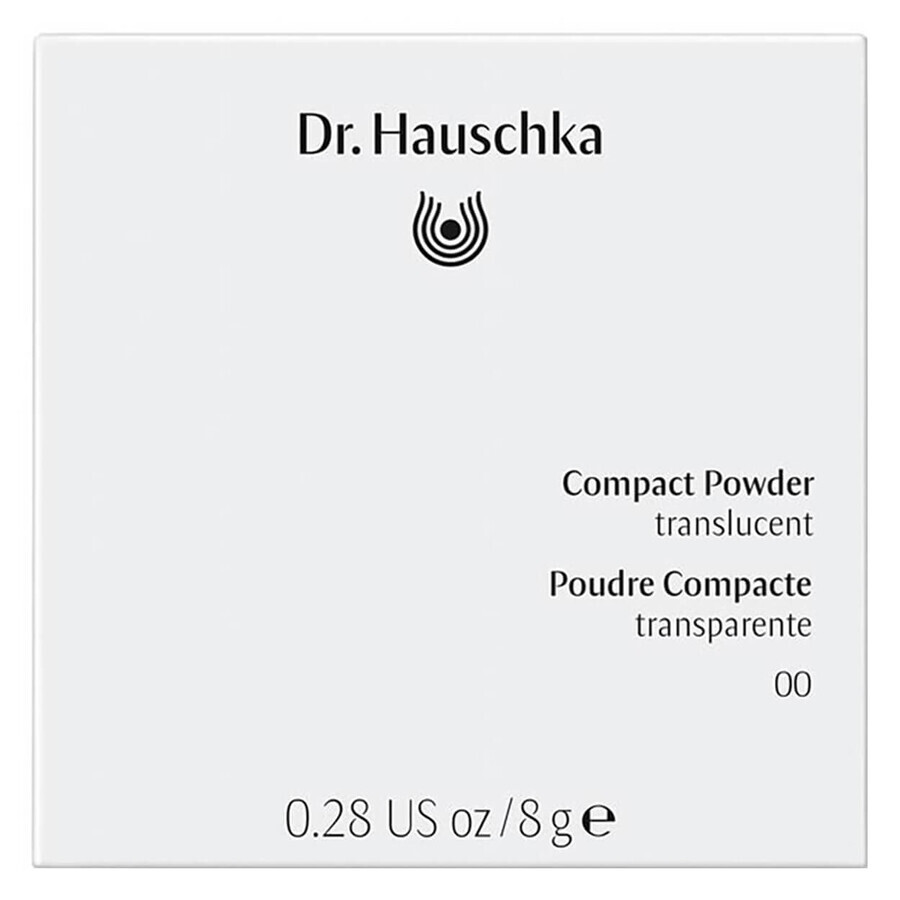 Dr Hauschka, compact poeder, transparant, 8 g