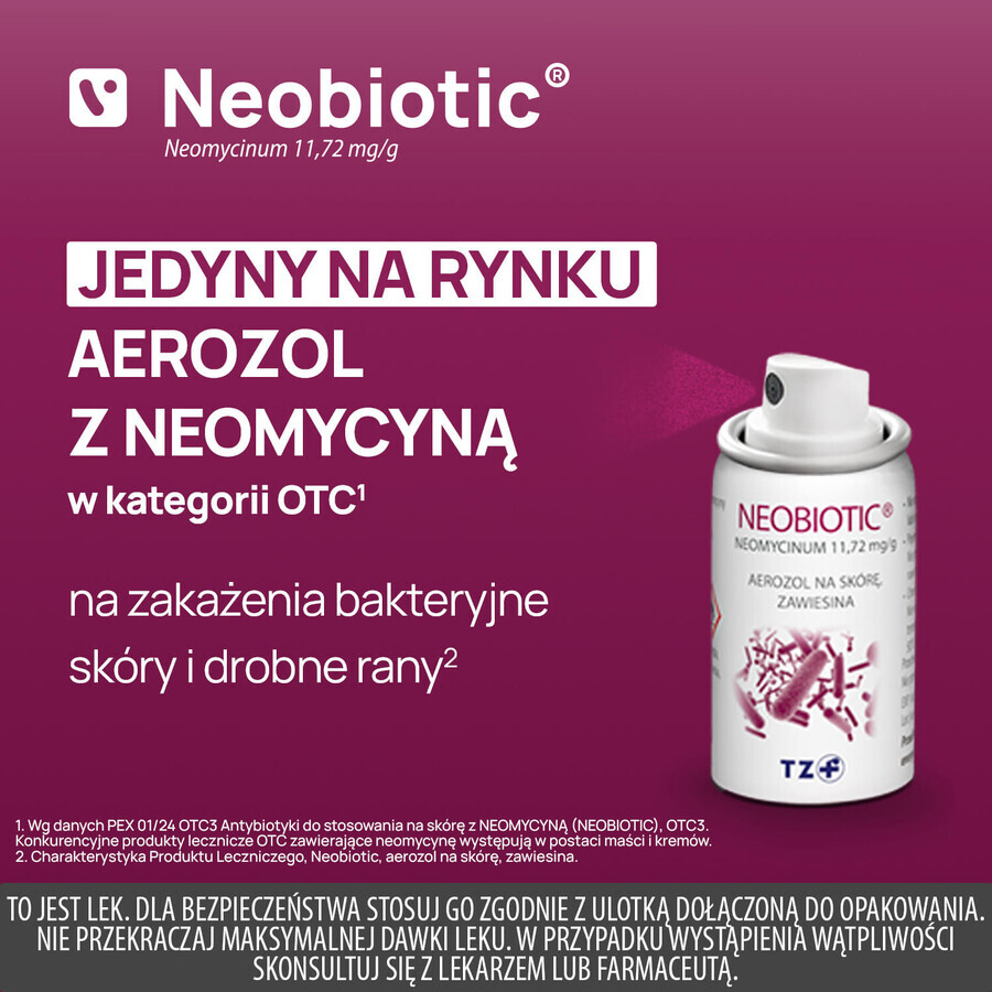 Neobiotikum 11,72 mg/g, Suspension, Hautspray, 16 g